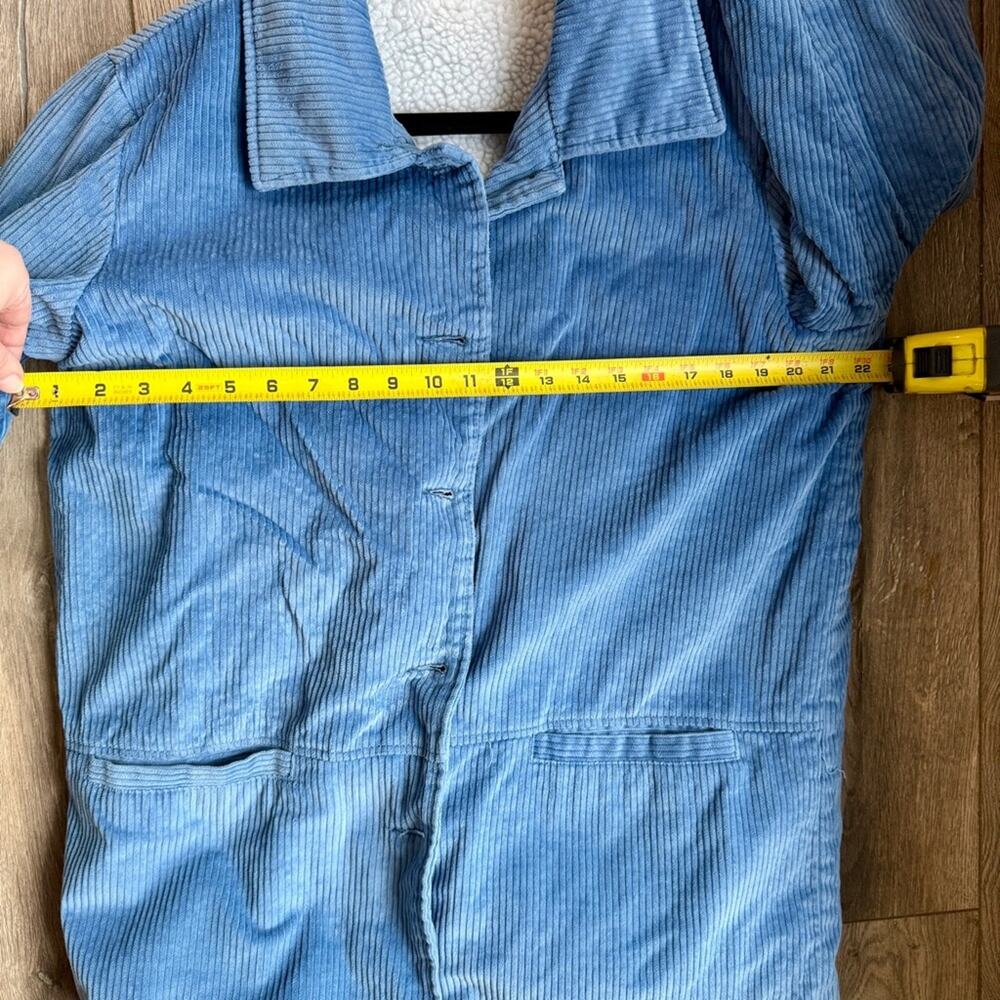 Vintage Blair Blue Corduroy Teddy Jacket - Picture 13 of 13